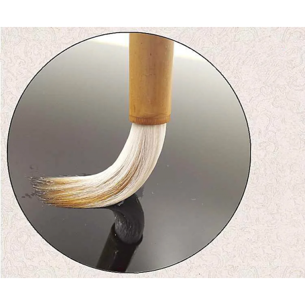 Pensula pentru caligrafie chineza, maner bambus, 26.5 cm (cod B29L)