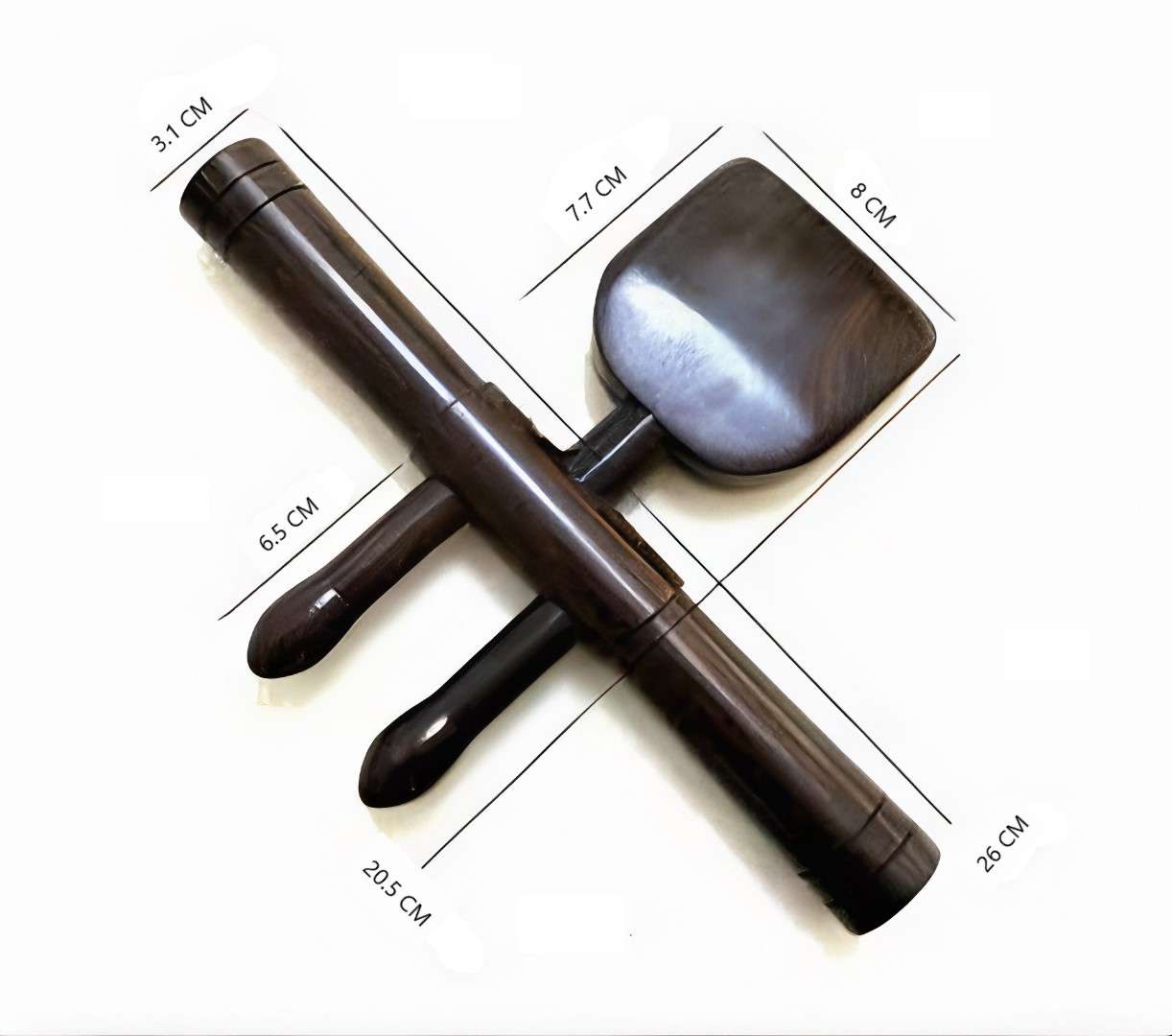 Dispozitiv multifunctional, lemn de esenta tare, MaderoTerapie / Masaj Anticelulitic / Slimming / Drenaj, Presopunctura(cod R188L)