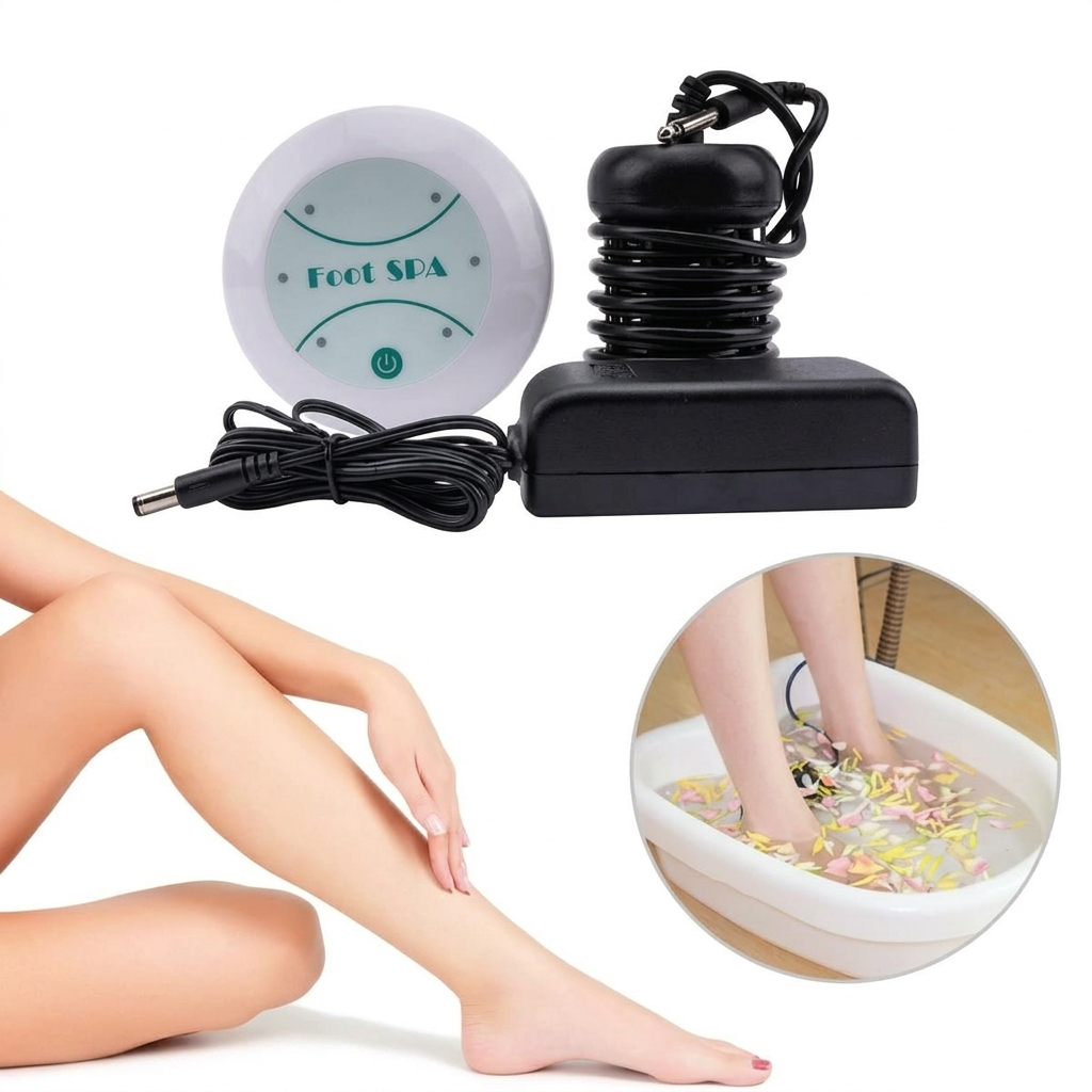 Aparat pentru detoxifierea organismului, model Detox Foot Spa, terapie ionizanta (cod D01L)
