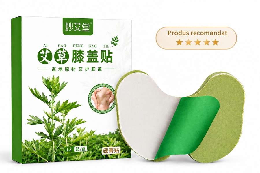 Plasturi de moxibustie, anti inflamatori, anti reumatici, cu efect de incalzire (P02L)